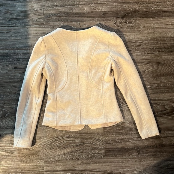 Cream Blazer cardigan - Picture 10 of 10